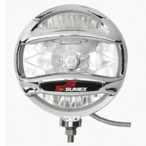JEUX DE PHARES ADDITIONNELS 4X4 CHROMES L.P DIAM 203 MM