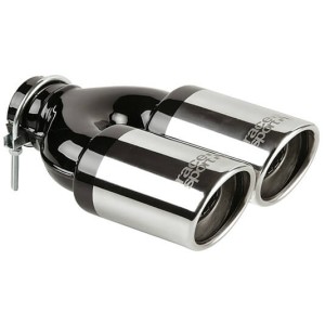 SORTIE D'ECHAPPEMENT INOX-INT:48-60 EXT:2X(80X70)LONG:240