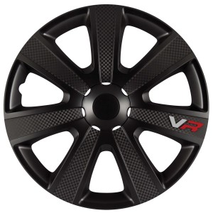 JEU D'ENJOLIVEURS 16" CARBON BLACK