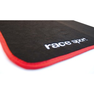 TAPIS DE SOL MOQUETTE + ALUCOMPETITION 4PCES ROUGE