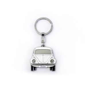 VW BEETLE PORTE-CLEFS BLANC - BOITE CADEAU