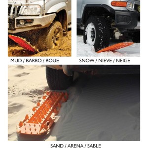 PLAQUES DE DESENSABLEMENT TOUT TERRAIN SAND TRACK  121*35
