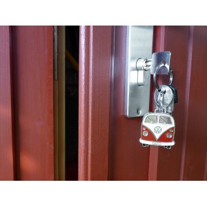 VW T1 BUS PORTE-CLEFS ROUGE - BOITE CADEAU
