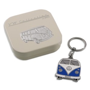 VW T1 BUS PORTE-CLEFS  BLEU - BOITE CADEAU