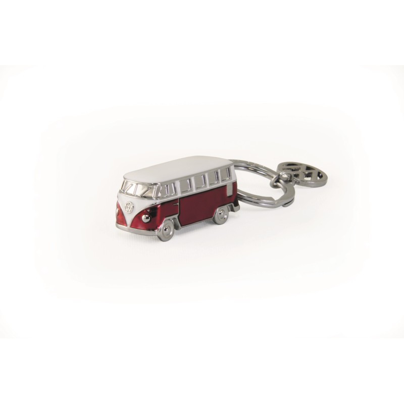 VW T1 BUS 3D MODEL PORTE-CLEFS - ROUGE