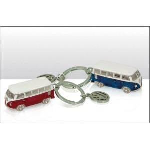 VW T1 BUS 3D MODEL PORTE-CLEFS - ROUGE