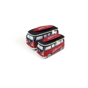 VW T1 BUS 3D SAC NEOPRENE - ROUGE/NOIR