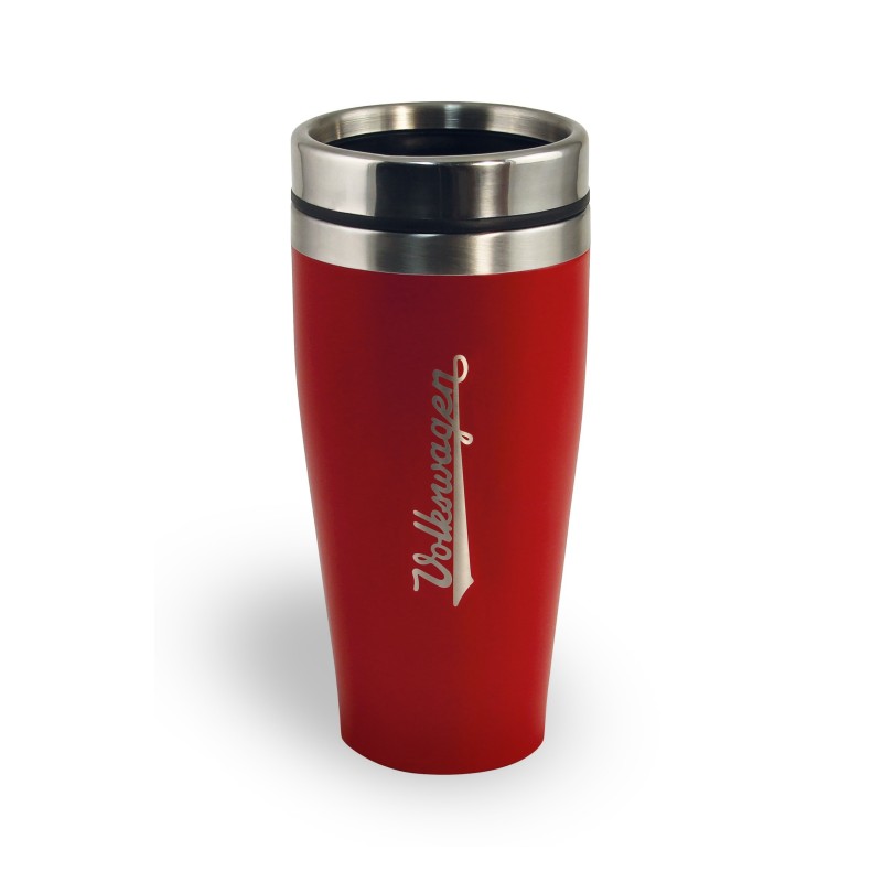 VW THERMOS INOX 400ML - ROUGE