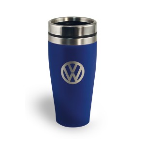 VW THERMOS INOX 400ML - BLEU