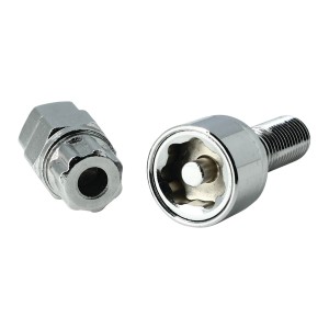VIS ANTIVOL 14X1.25 L27 4PCS + 2 CLEFS AVEC NUMERO DE SERIES