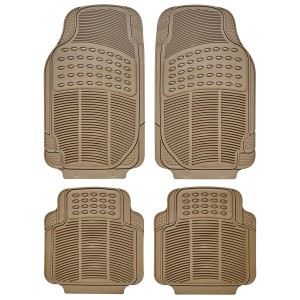 TAPIS DE SOL UNIVERSEL 4PCES BEIGE - FDS