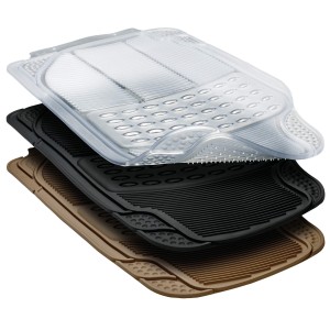 TAPIS DE SOL UNIVERSEL 4PCES BEIGE - FDS