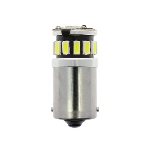 LED T4W BA9S CANBUS - 5 LEDS - 6500K BLANC PURE - 2PCS