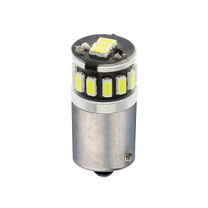LED T4W BA9S CANBUS - 5 LEDS - 6500K BLANC PURE - 2PCS