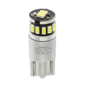 LED T10 W5W W2.1X9.5D CANBUS - 15 LEDS - 6000K BLANC PURE - 2PCS