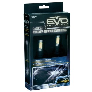 STROBE PACE CAR LED 5 FONCTIONS - 6500K BLANC PURE - 2PCS
