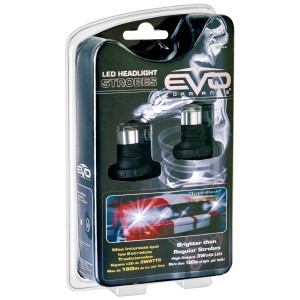 STROBE PACE CAR LED TRIPLE FLASH - 6500K BLANC PURE - 2PCS