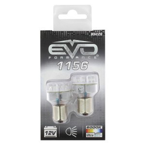 AMPOULE LED FEUX DE RECUL P21W BAS15S 1PLOT - 6500K BLANC PURE - 2PCS