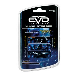 LED POINTS LUMINEUX STROBE - BLEU - 3PCS