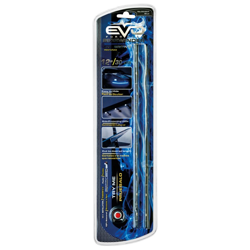 BANDE LED FEUX DE POSITION 30CM - BLEU - 2PCS