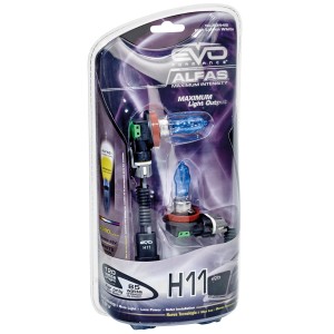 AMPOULES H11 PGJ19-2 ALFAS 85W-120W - 4300K BLANC ORIG. - 2PCS - SCT