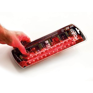 BANDE LED ULTRABRIGHT 20CM - ROUGE - 2PCS