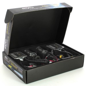 KIT HID H4 P43T SLIM BALLAST CANBUS  35W -  8000K BLANC XENON