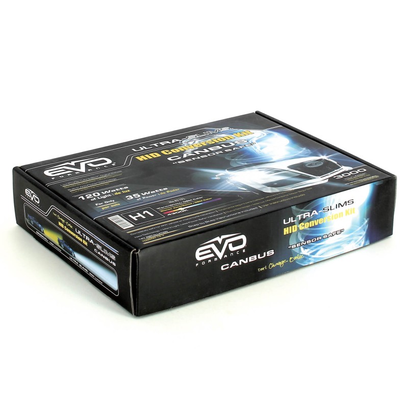 KIT HID H1 P14.5S SLIM BALLAST CANBUS 35W - 4300K BLANC ORIGINE