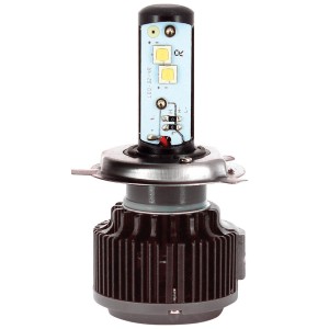 KIT DE CONVERSION LED H4 P43T - 6000K BLANC PURE - 2PCS
