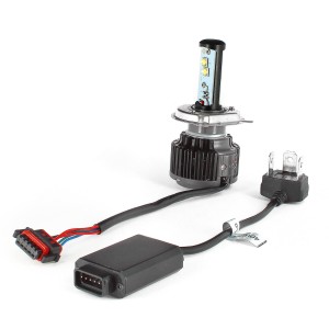 KIT DE CONVERSION LED H4 P43T - 6000K BLANC PURE - 2PCS