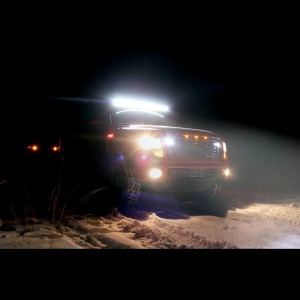 120W LED BAR LIGHT 40 LEDS - 6000K BLANC PURE - 1PC