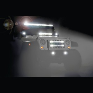 120W LED BAR LIGHT 40 LEDS - 6000K BLANC PURE - 1PC