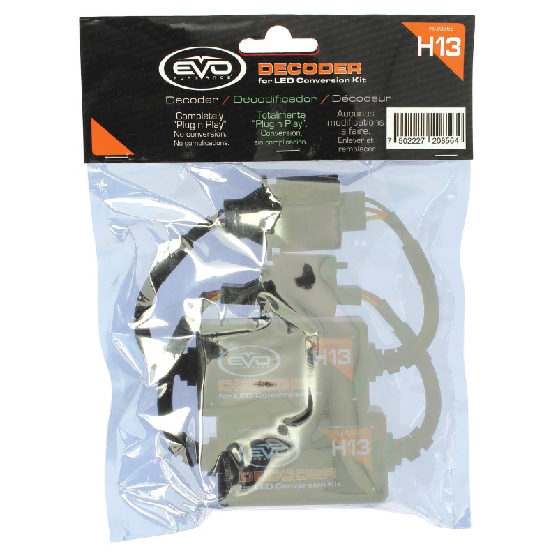 CABLAGE POUR KIT DE CONVERSION LED H13 - 2PCS