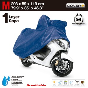HOUSSE DE MOTO M 203X89X119CM POLYESTER