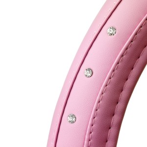 COUVRE VOLANT 37-39CM PINK DIAMONDS