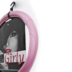COUVRE VOLANT 37-39CM PINK DIAMONDS