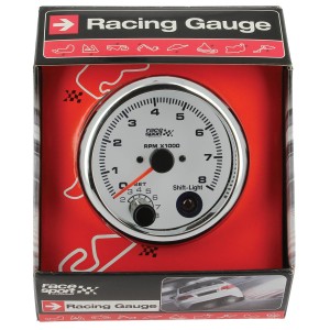 COMPTE TOURS ESSENCE SHIFT LIGHT RACE SPORT DIAM 90MM 12V - FDS
