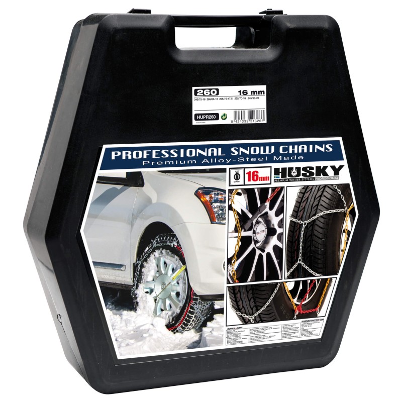CHAINE DE NEIGE HUSKY PROFESSIONAL 16MM T+Â£V 260