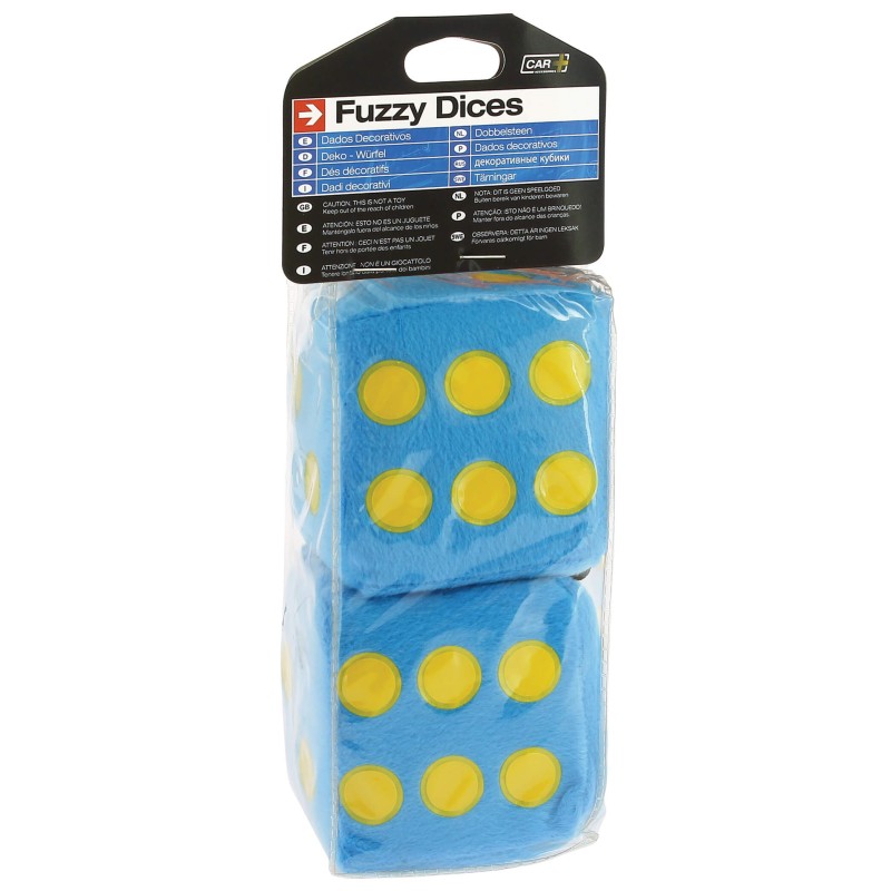 DOUBLE DE EN PELUCHE A SUSPENDRE 9X 9CM BLEU - FDS