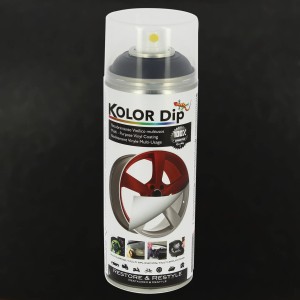 KOLOR DIP PEINTURE FINITION NOIR METALLIQUE SPRAY - 400 ML - MSDS