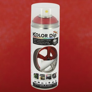 KOLOR DIP PEINTURE FINITION ROUGE METALLIQUE - SPAY 400 ML - MSDS