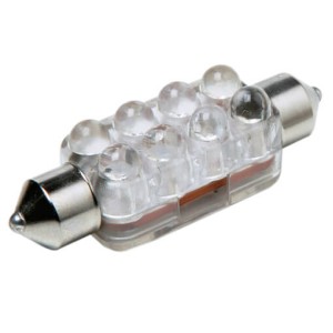 LAMPE TEMOIN A LEDS ULTRA BRILLANT 13X36 BLEU