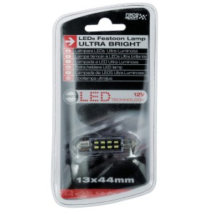 LAMPE TEMOIN A LEDS  ULTRA BRILLANT 13X44 BLANC