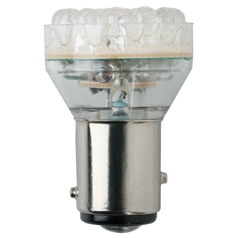 BLISTER 2 AMPOULES LED 12V 1PLOT BA15S ORANGE