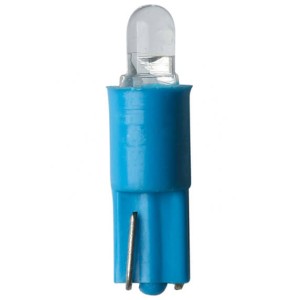 BLISTER 5 AMPOULES T5 LED TABLEAU DE BORD BLEU
