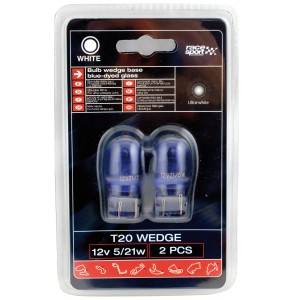 BLISTER 2 AMPOULES POSITION 12V 5/21W T20