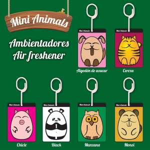 DESODORISANT MINI ANIMALS CERISE