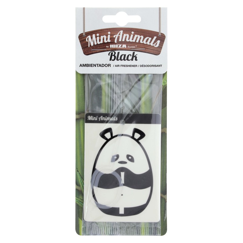 DESODORISANT MINI ANIMALS BLACK