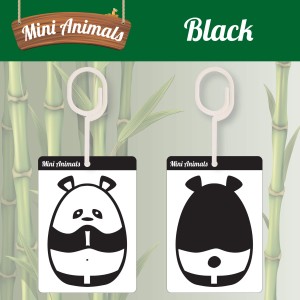 DESODORISANT MINI ANIMALS BLACK
