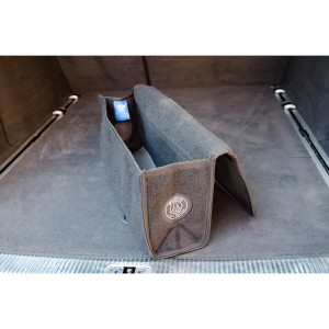 P6809-SACOCHE DE COFFRE PSG EN MOQUETTE NOIR VELCRO